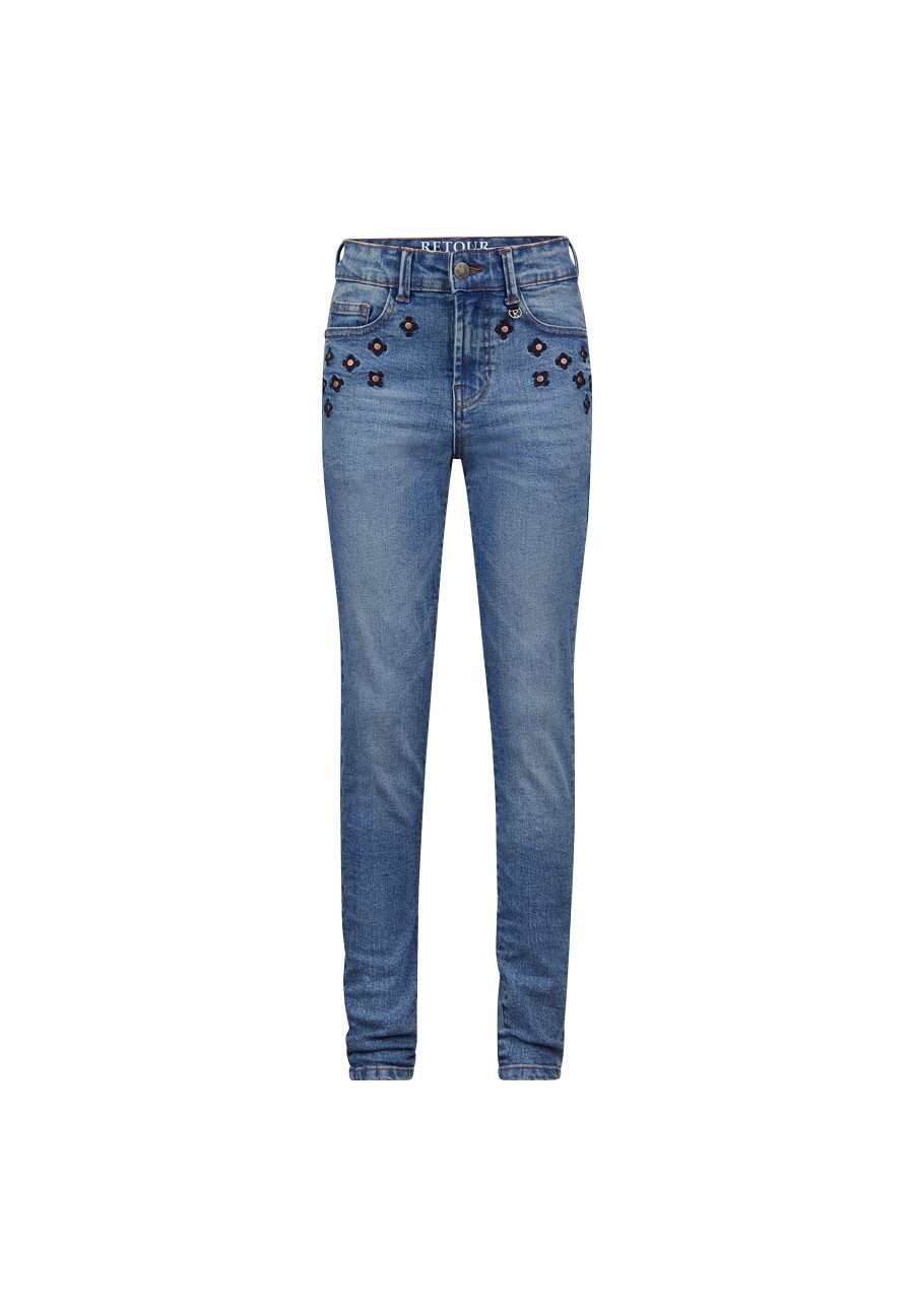 

Джинсы приталенного кроя BRENDA Retour Jeans, цвет medium blue denim