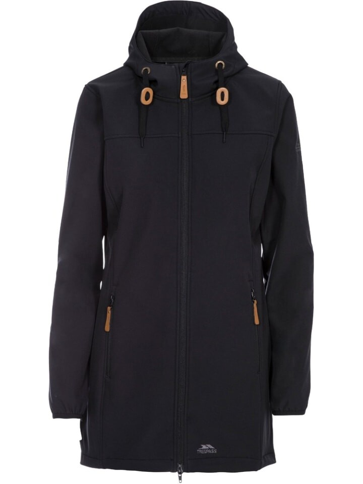 

Куртка софтшелл Trespass Softshelljacke, черный