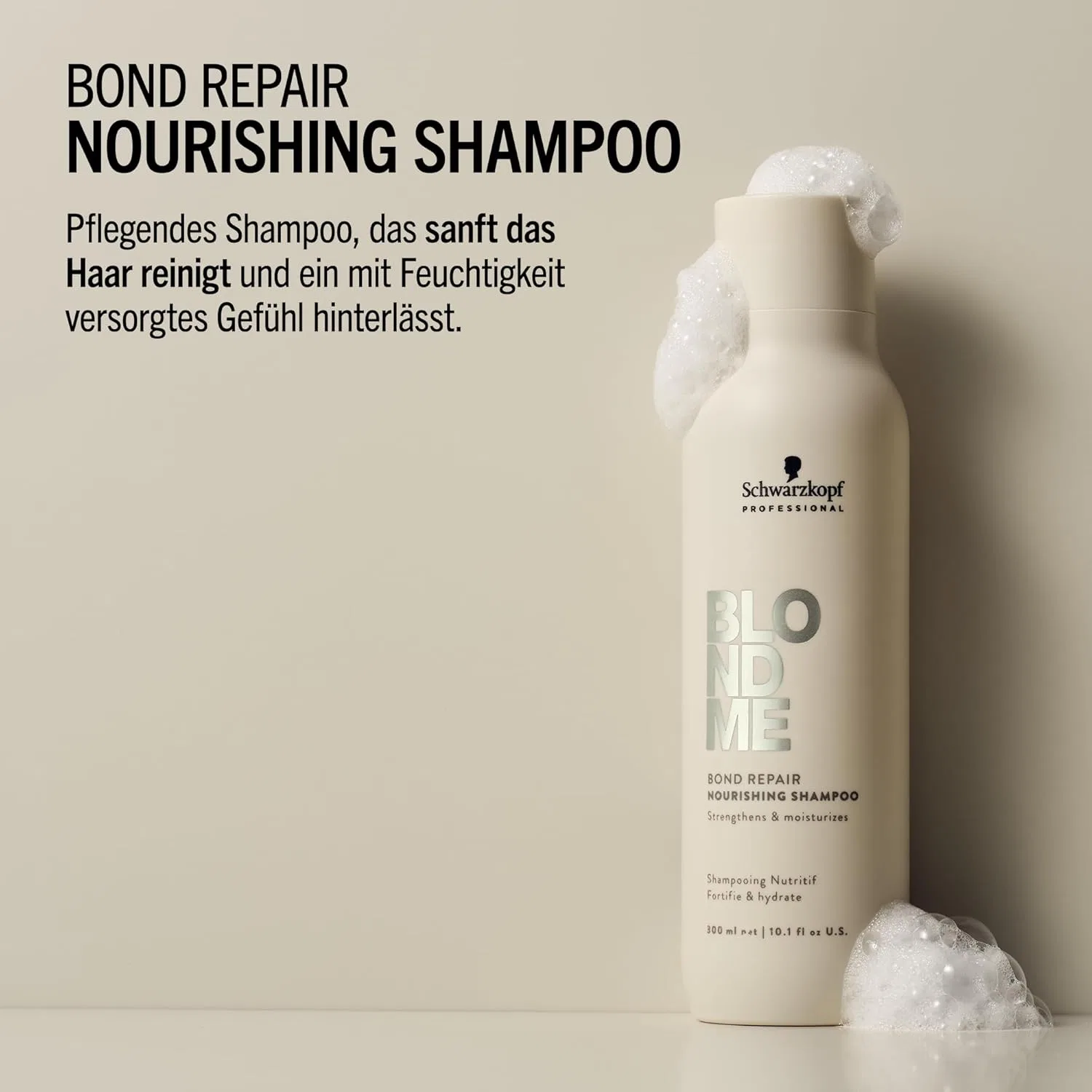 Питательный шампунь «BLONDME Bond Repair» от Schwarzkopf Professional Blondme — фото 4
