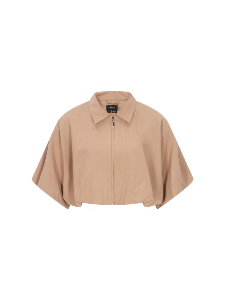 

Faina Женский пиджак цвета таупе