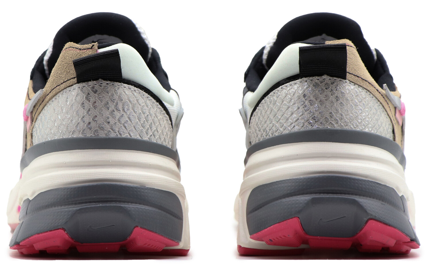 

Кроссовки для бега V2K Run женские с низким верхом розовые/серебристые Nike