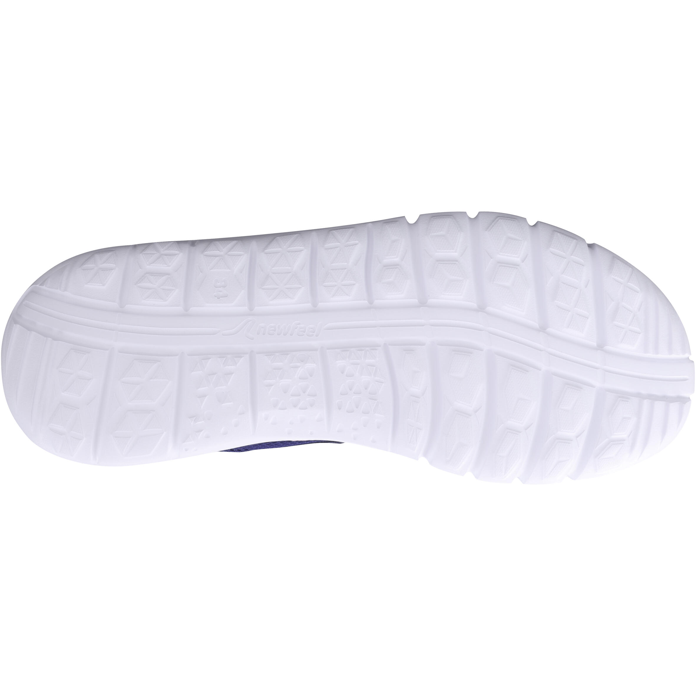 Молодёжные кроссовки для фитнеса Newfeel Soft 140 Fresh — тёмно-синий/коралловый — фото 3