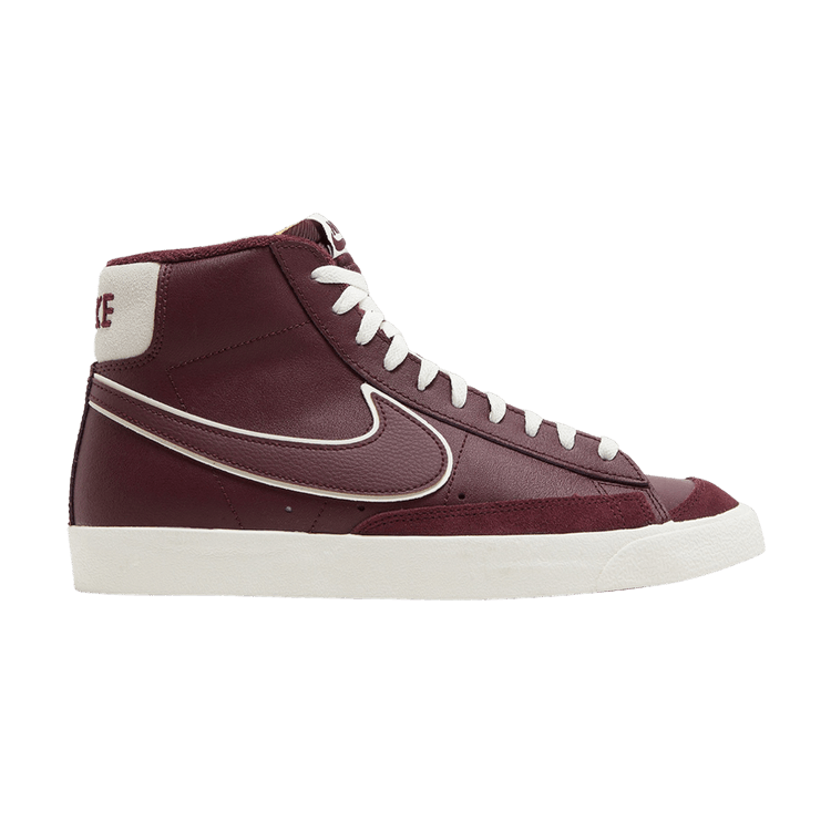

Кроссовки Nike Blazer Mid '77 Premium 'College Pack - Night Maroon', красный
