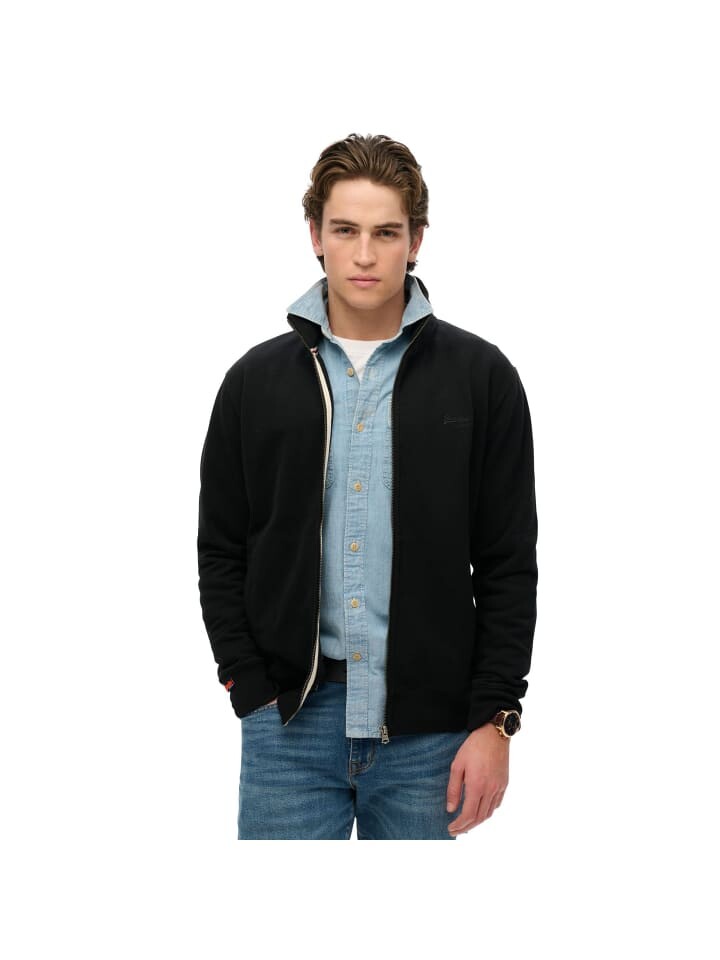 

Толстовка Superdry Sweatjacke, черный