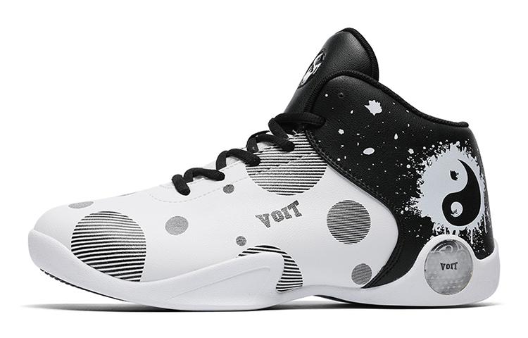 

Баскетбольные кроссовки Basketball Shoes Men High-Top White/Black Voit