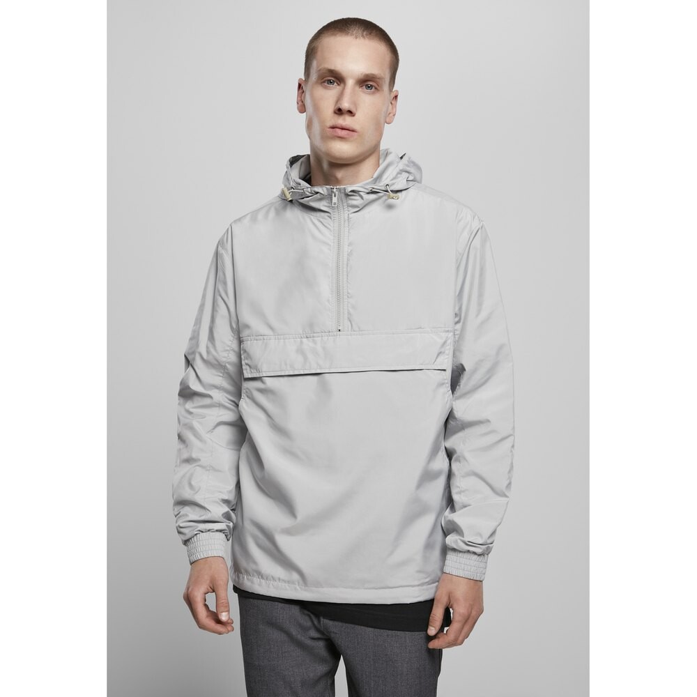 

Куртка Urban Classics Windproof Basic Pull Over, серый