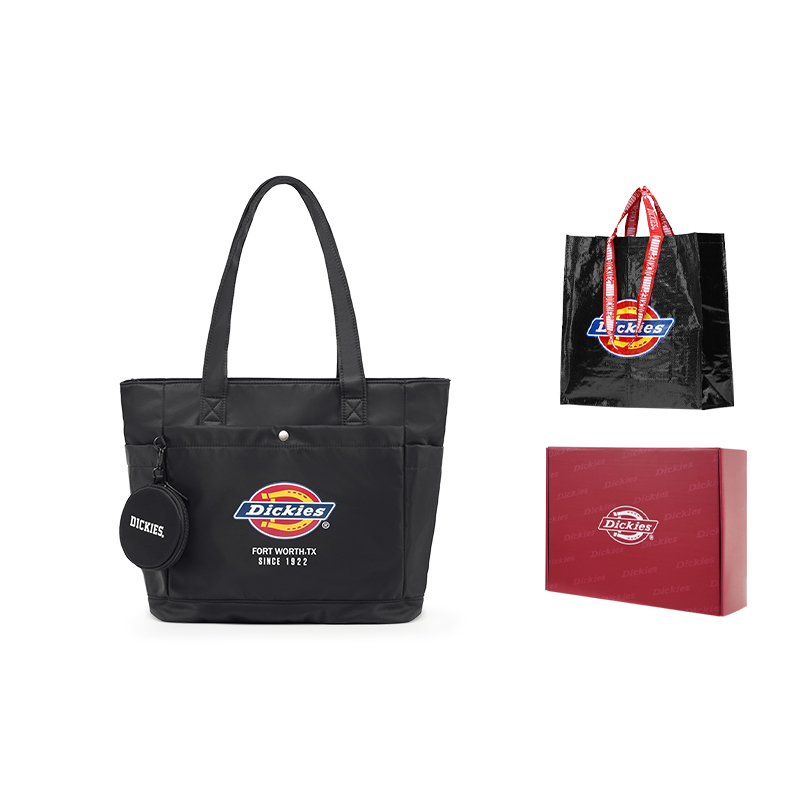

Dickies Полиэстеровая сумка-шоппер, Gift Included (Black+Box+Shopping Bag)