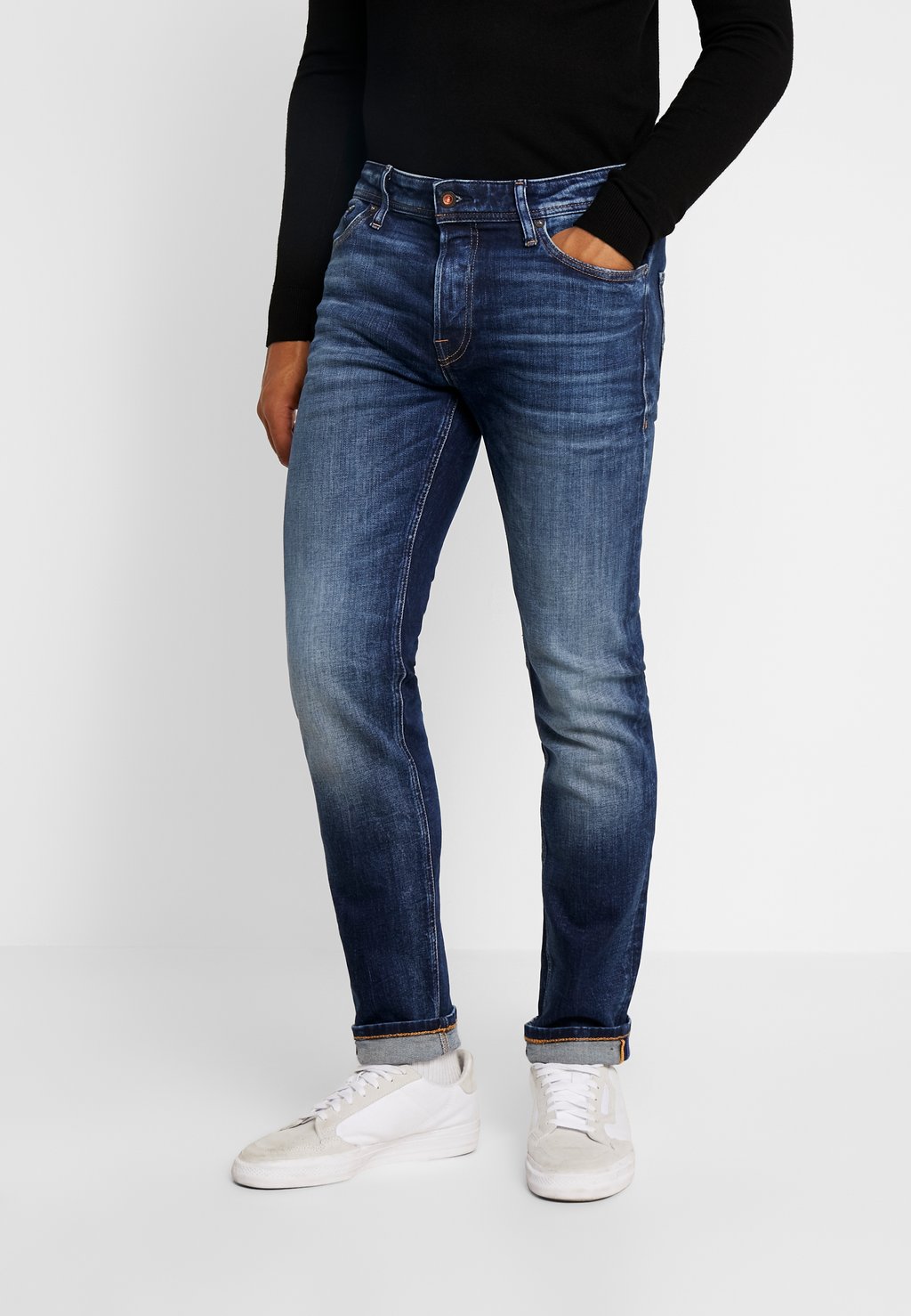 

Джинсы прямого кроя JJIMIKE JJORIGINAL JOS Jack & Jones, цвет Blue Denim