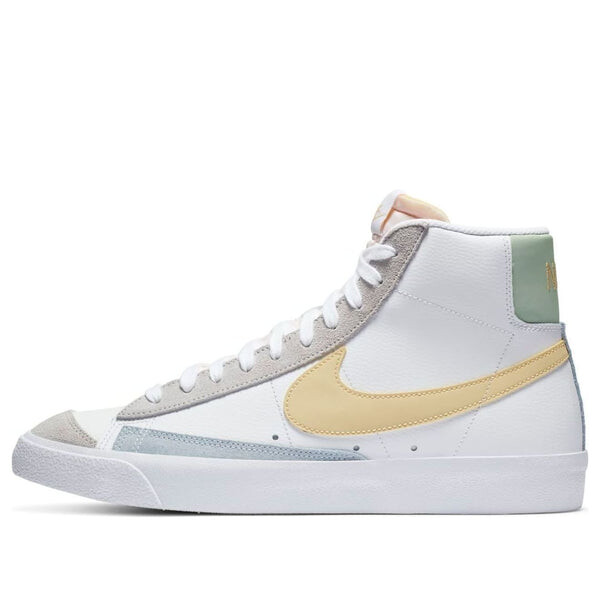 

Кроссовки blazer mid '77 vintage 'white lemon wash' Nike, белый
