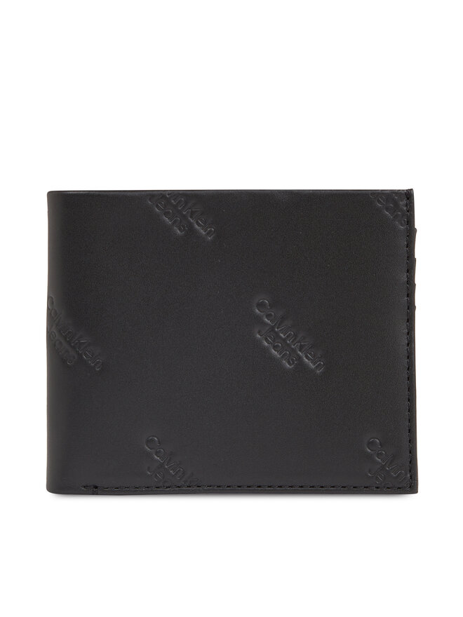 

Кошелек Calvin Klein Jeans Logo Print Bifold Id K50K511814, черный