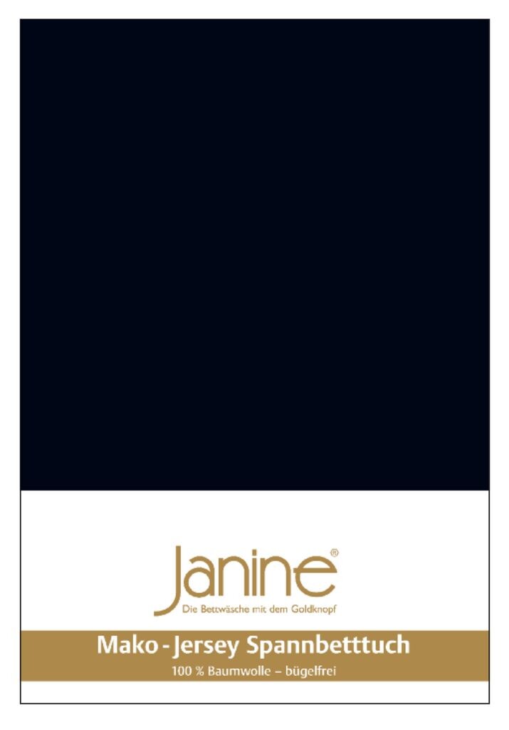 

Простыня Janine JERSEY - 5002 200 X 200 черный Original Janine