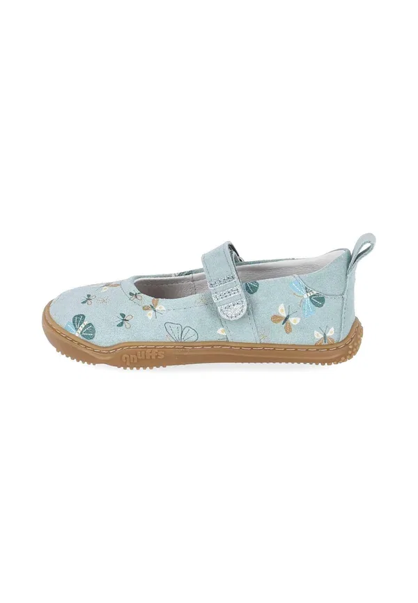 Босоножки kirsche ankle strap ballet pumps Qnuffs, синий