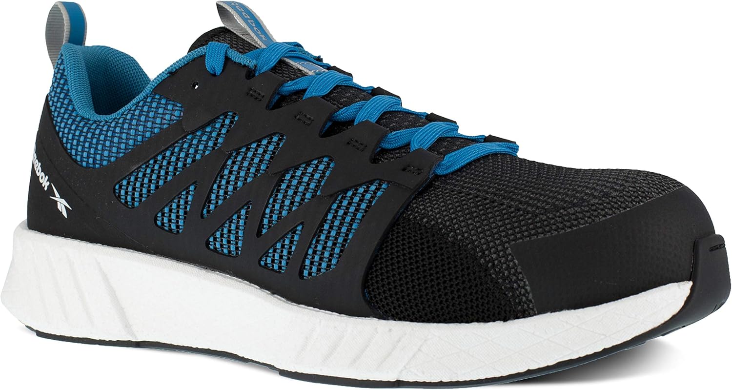 

Мужские оксфорды Reebok Work Fusion Flexweave с композитным носком, черный/синий