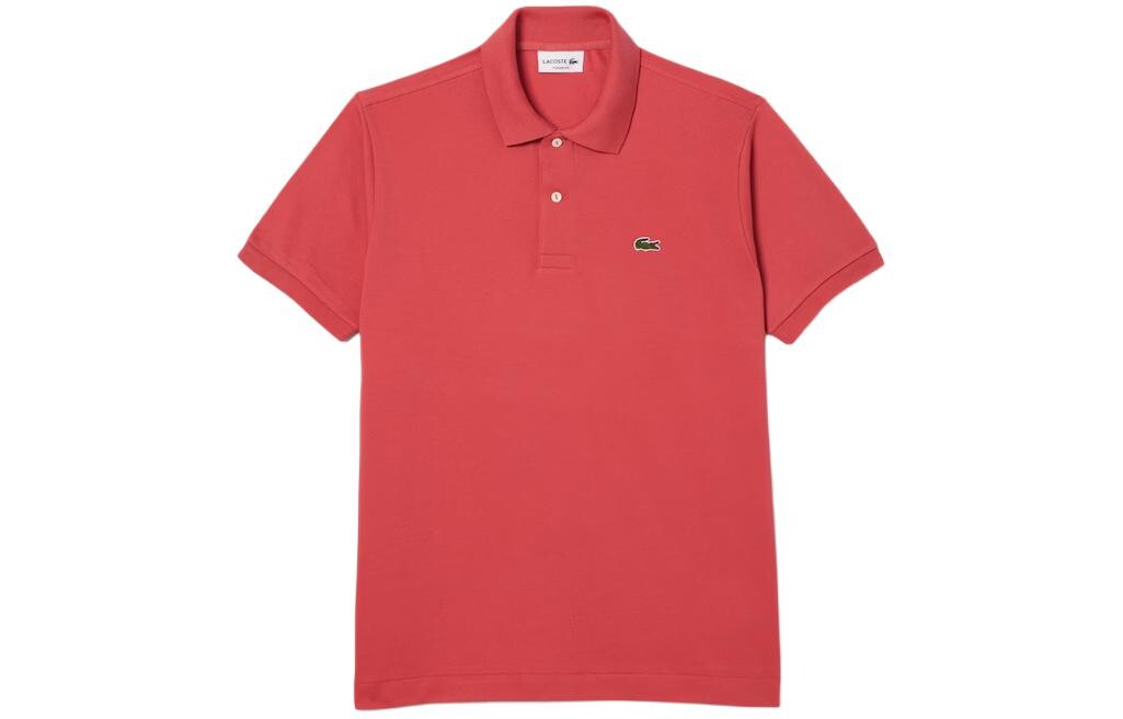 

Рубашка поло мужская красная Lacoste, оранжевый/красный