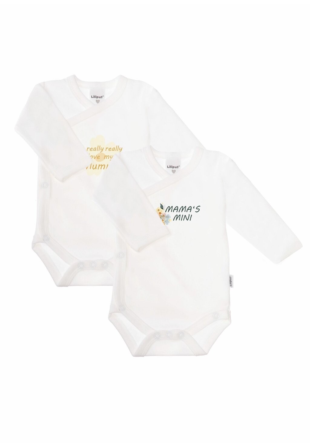 

Боди 2ER PACK I REALLY LOVE MY MUMMY / MAMA´S Liliput, цвет weiß