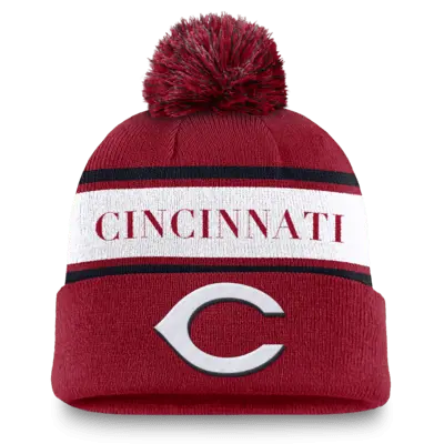 

Шапка Nike Cincinnati Reds Team Stripe Peak, красный