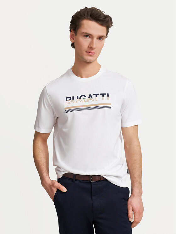 

Футболка стандартного кроя Bugatti, белый