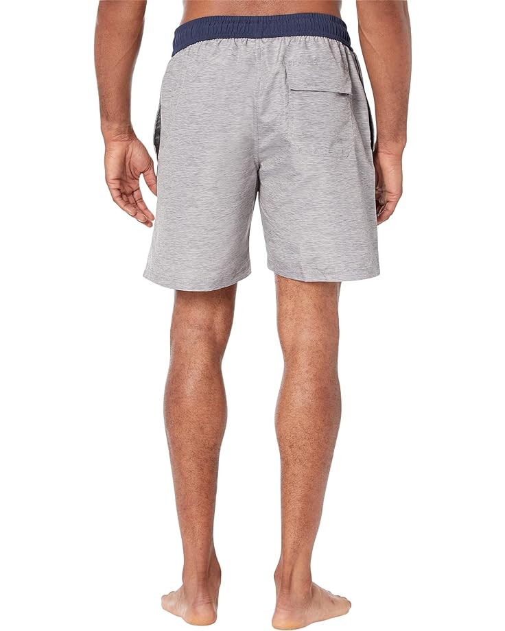 

Шорты для плавания U.S. POLO ASSN. USPA Contrast Waistband Swim Shorts, цвет Heather Gray