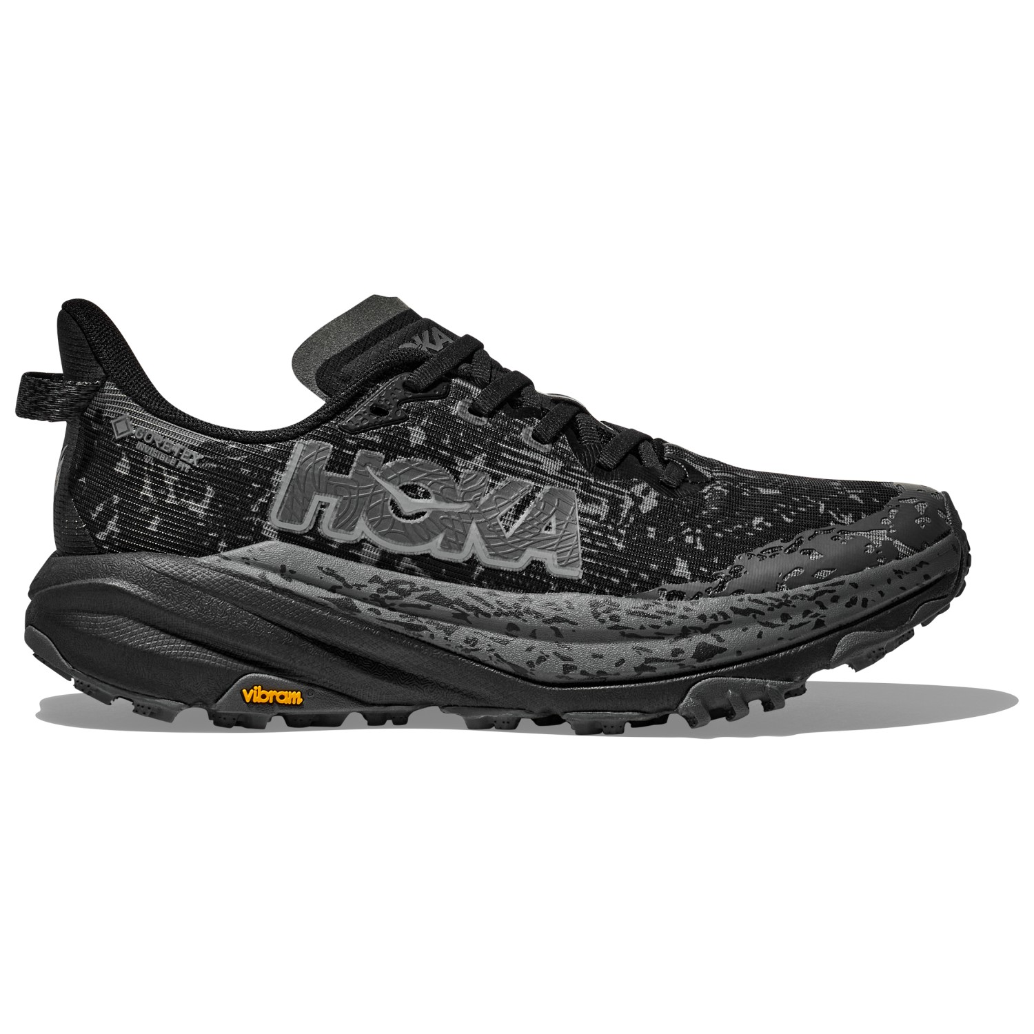 

Кроссовки для бега по пересеченной местности Hoka Speedgoat 6 GTX, цвет Black/Outer Orbit