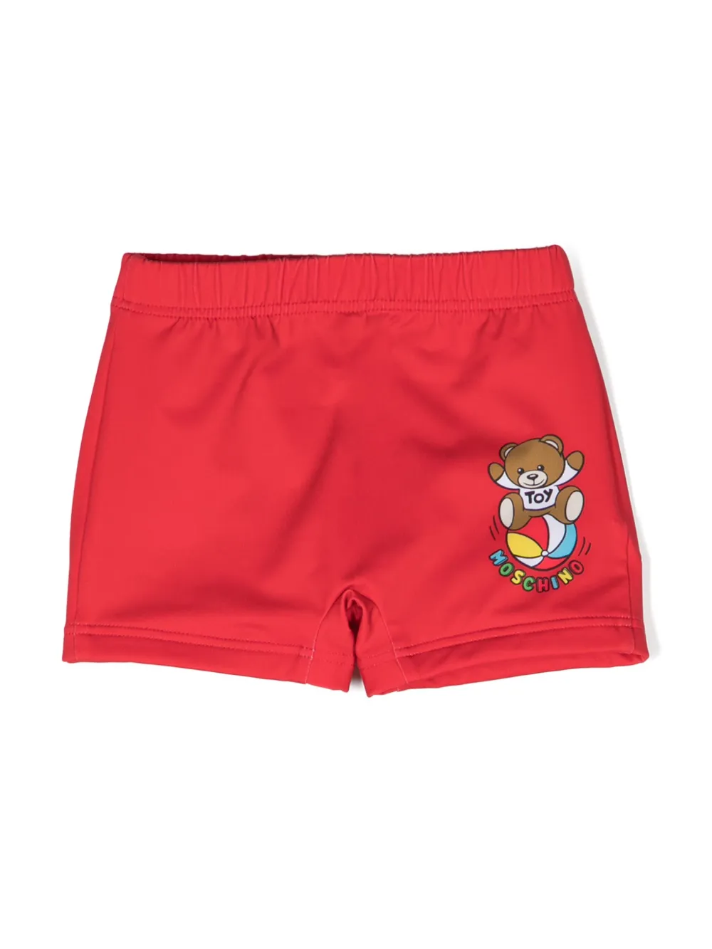 

Плавки-шорты Teddy Bear Moschino Kids, красный