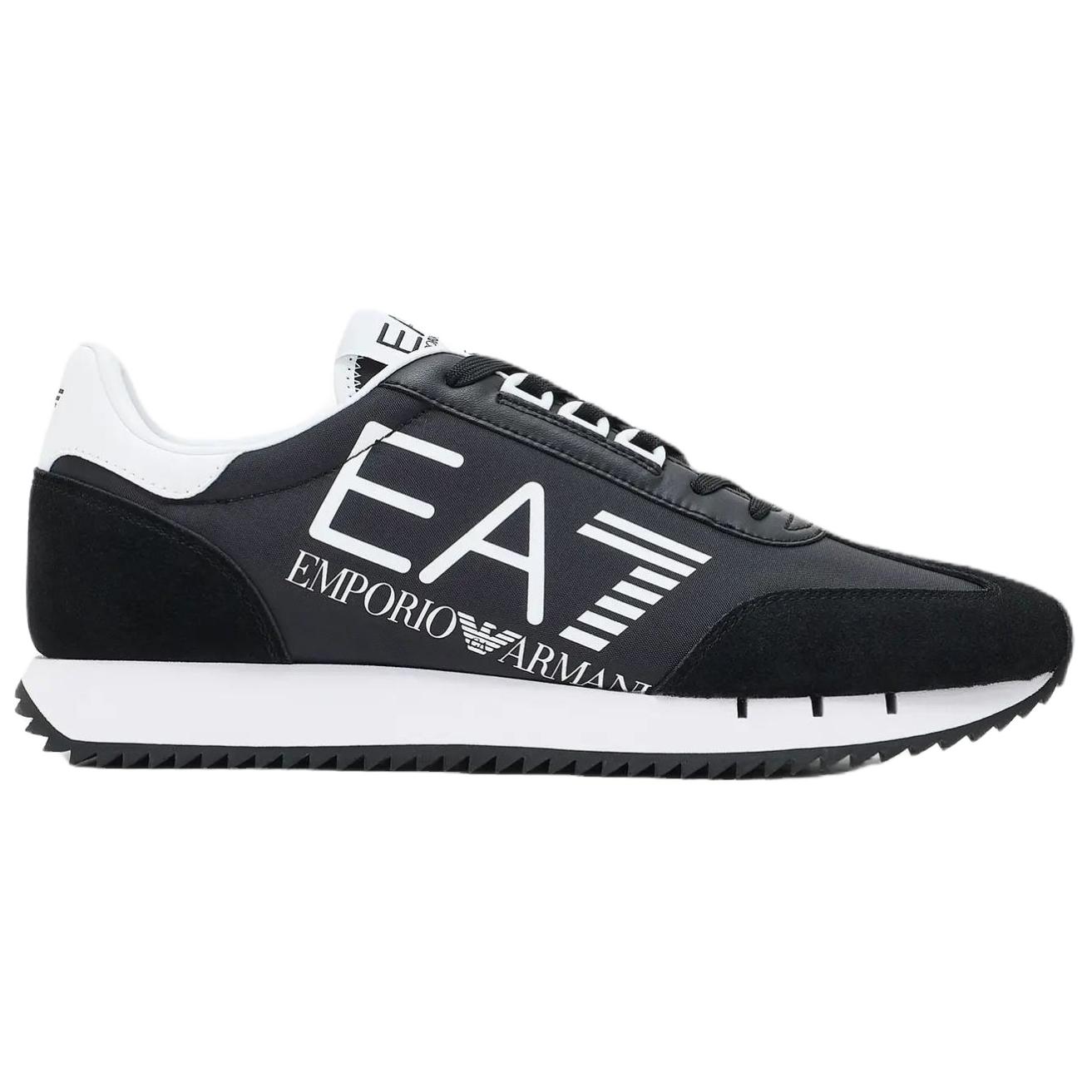 EMPORIO ARMANI EA7 низкие повседневные кроссовки Unisex Black — фото 4