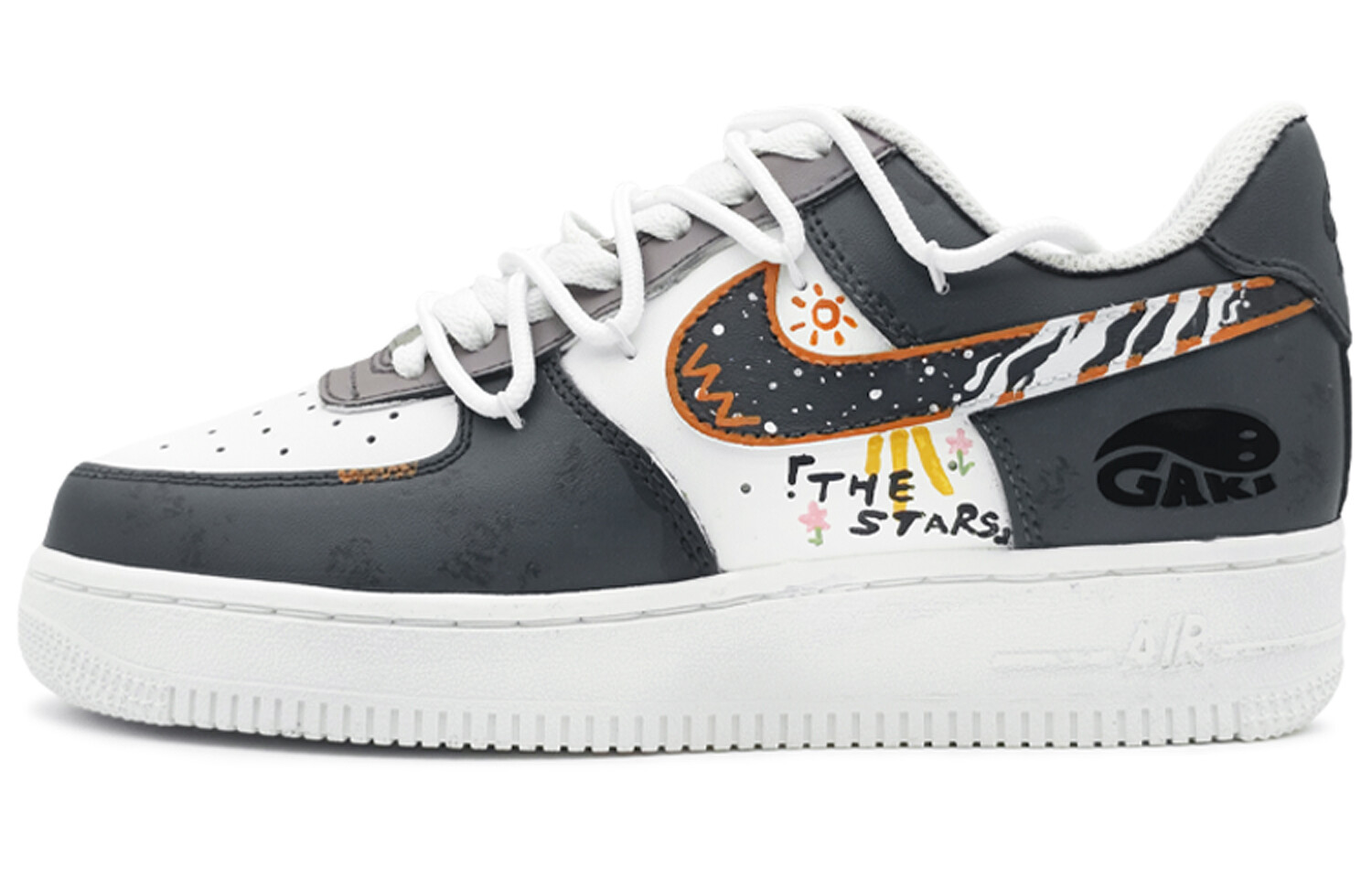 

Кроссовки Nike Air Force 1 Skateboarding Low-top, темно-синий/серый/белый