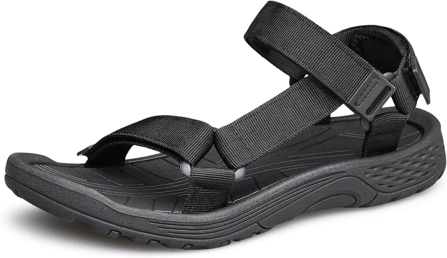 Спортивные сандалии мужские, нескользящие, All Black vibdiv
