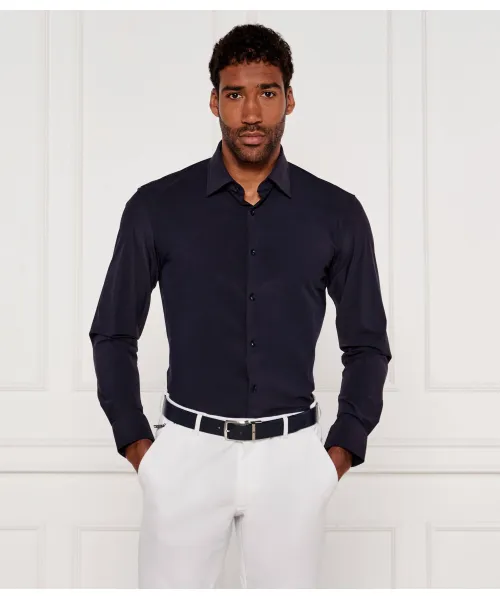 

Рубашка p-hank-kent-c1-222 Slim fit Boss, синий