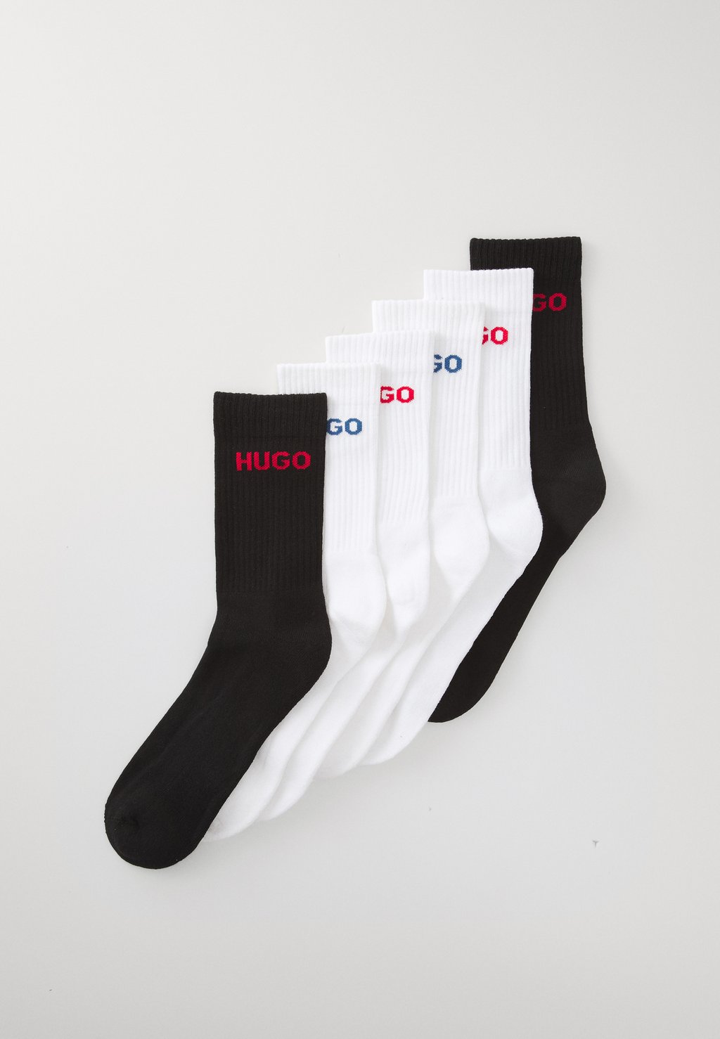 

Носки LOGO 6 PACK HUGO, мультиколор