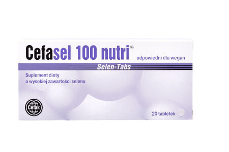 

БАД, Cfasel 100 Nutri, Добавка , 20 таблеток Inna Marka