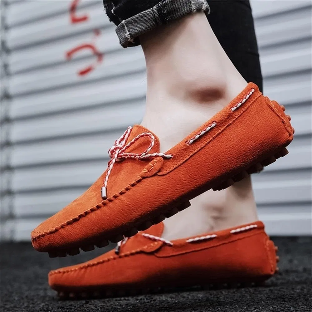 Лоферы дышащие Mens Slip-on Loafers, оранжевый DHFIRUFSHLO — фото 2