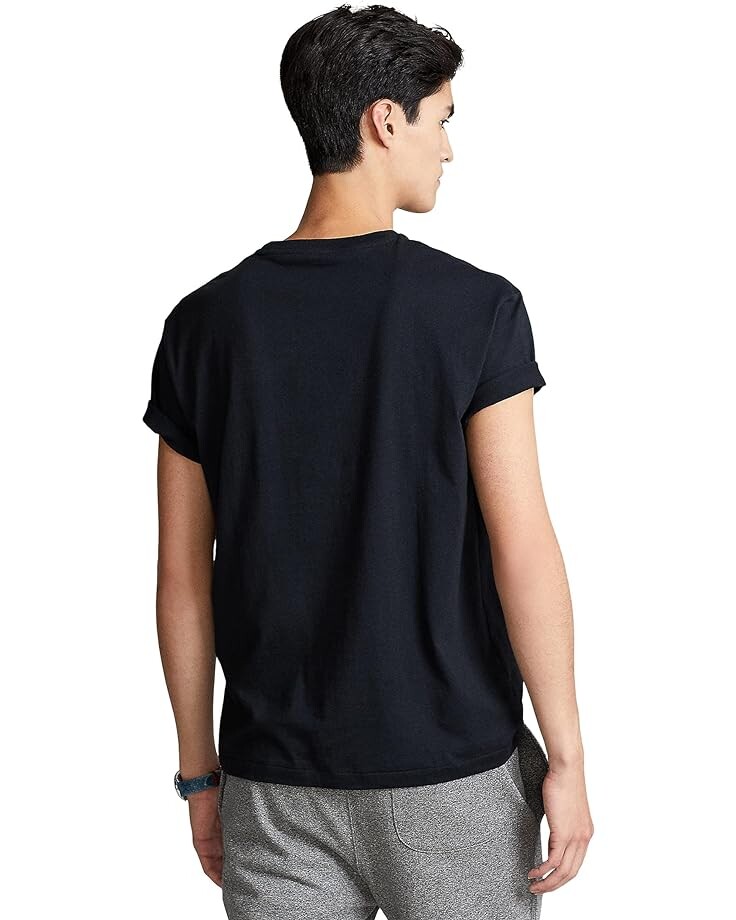 Футболка Polo Ralph Lauren Classic Fit Pocket, цвет RL Black — фото 2