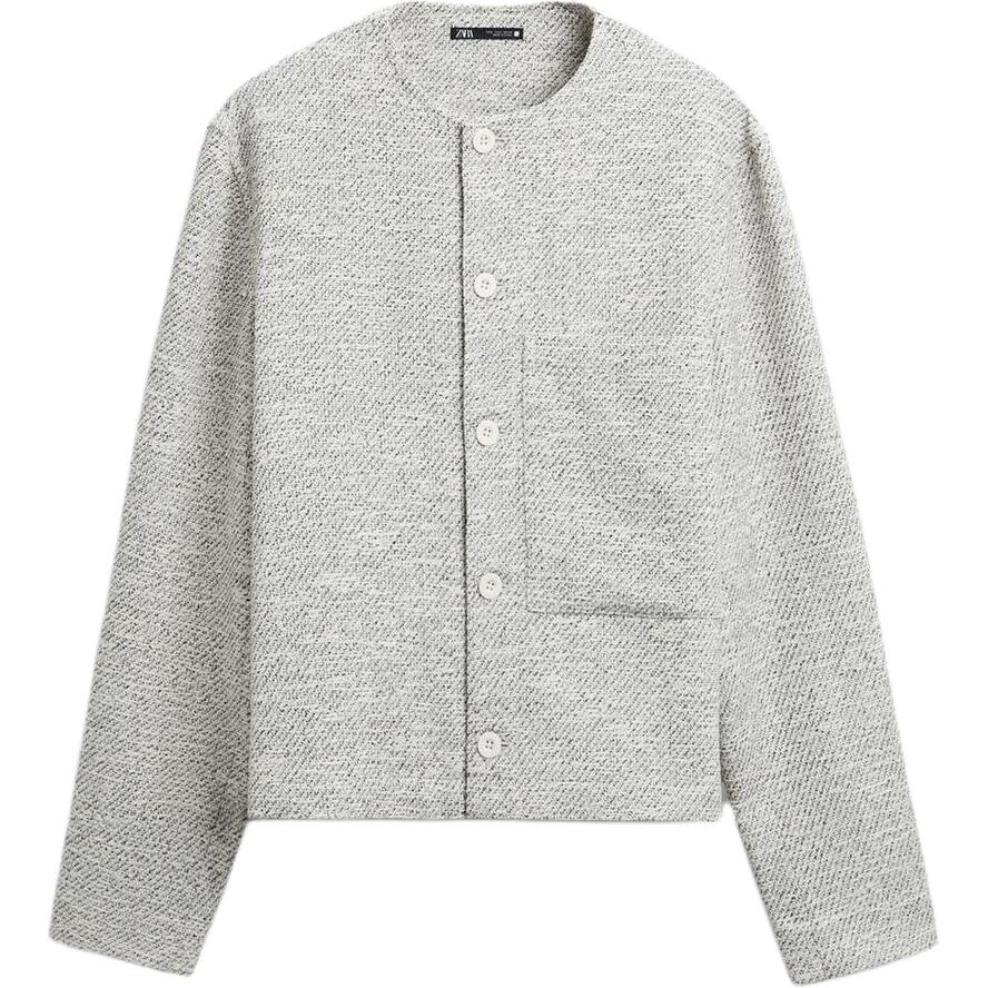 

Куртка мужская серая Zara, серый