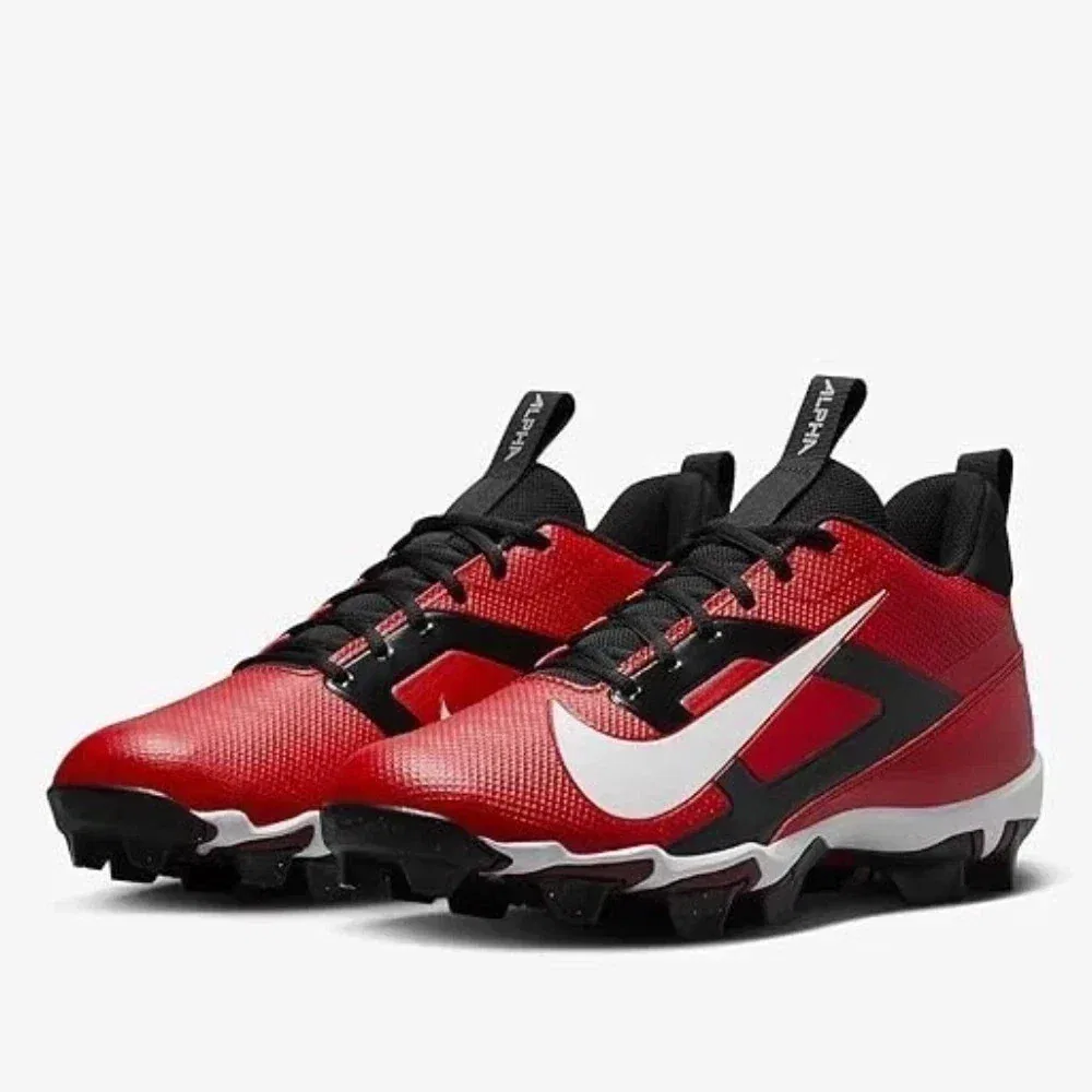 Футбольные бутсы Nike Alpha Ace 4 Shark FN0028-600 s, красно-бело-черные, NIN882