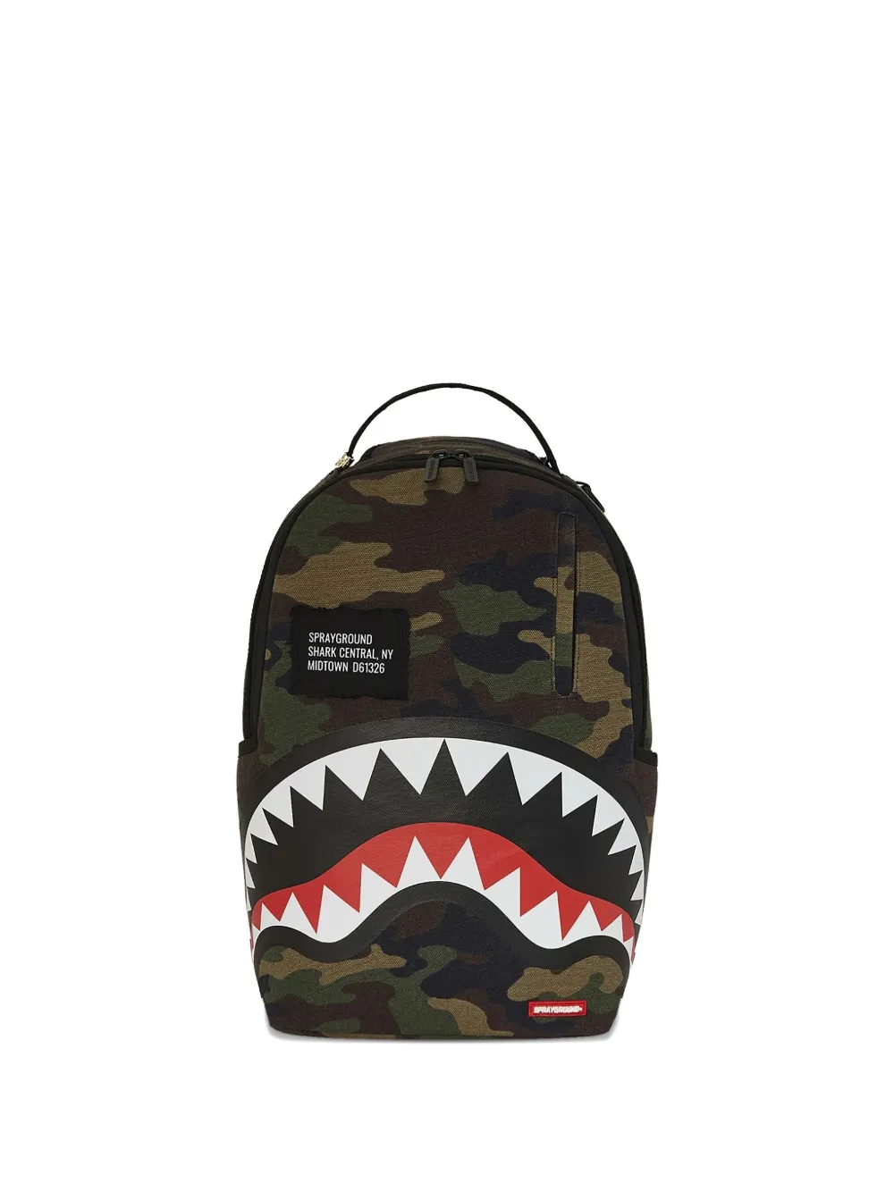 

Рюкзак Shark Central с камуфляжным принтом Sprayground, зеленый