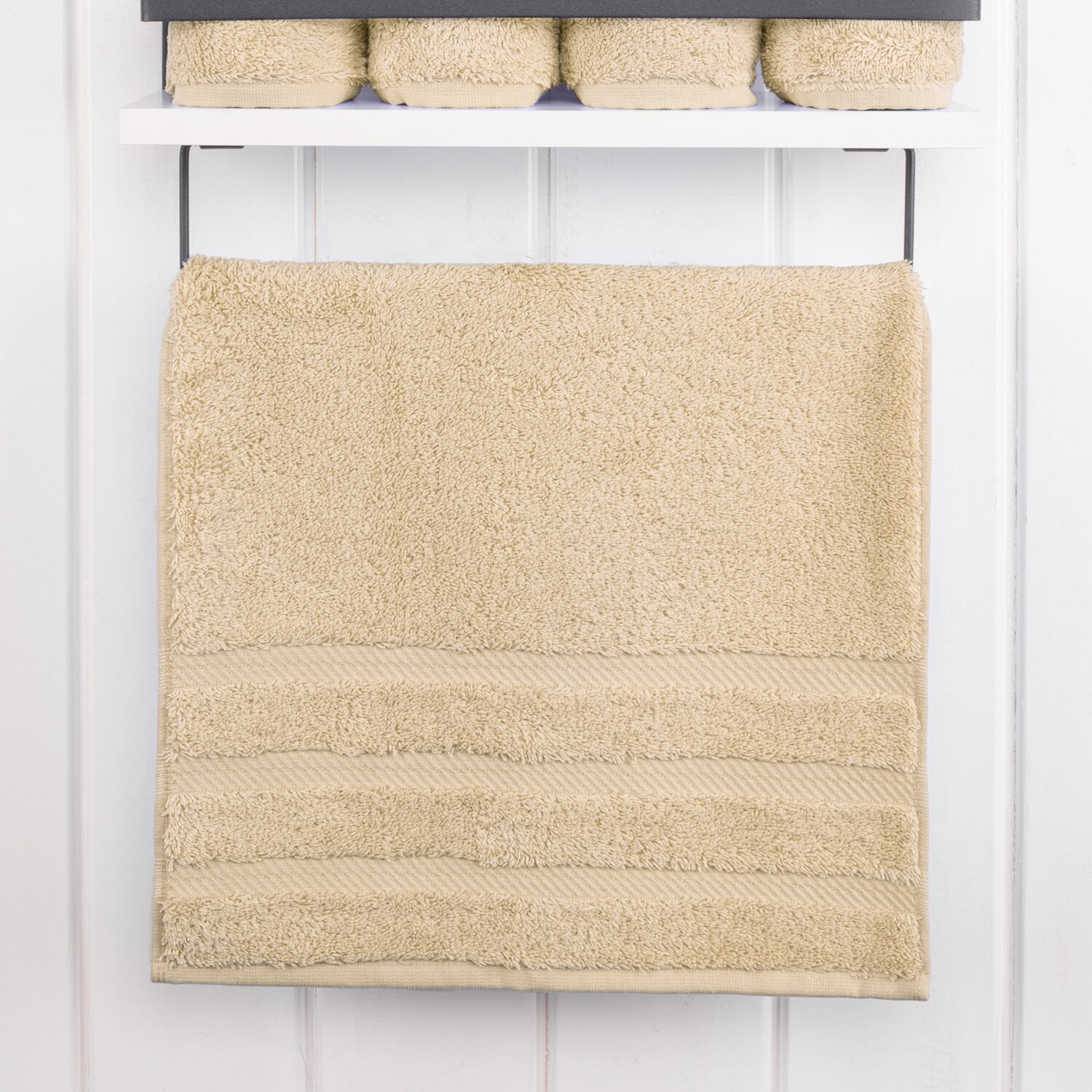 

Полотенце льняное для рук American Soft Linen, коричнево-серый