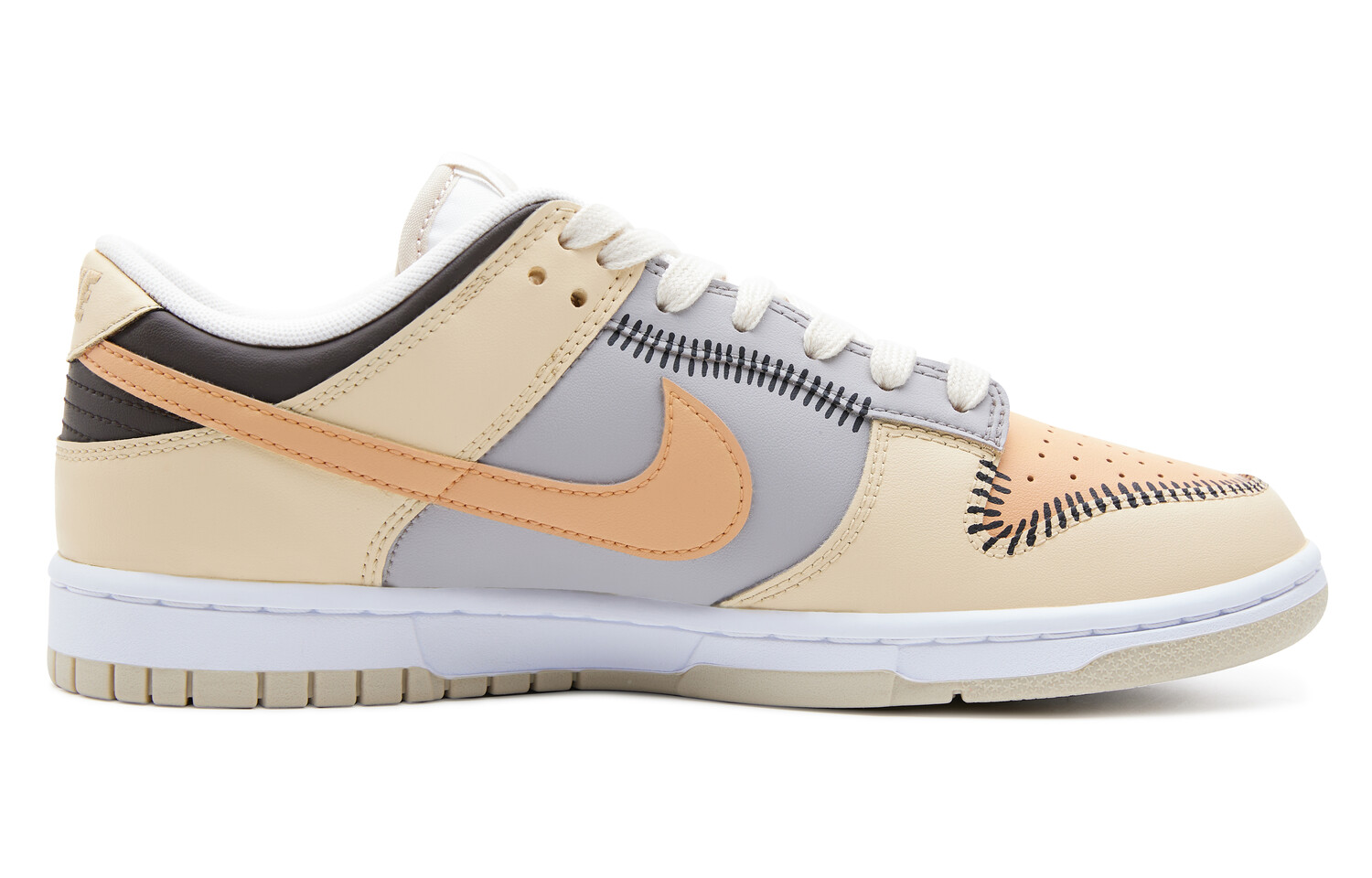 

Кроссовки Nike Dunk Skateboard Shoes Men Low-Top Khaki/yellow/brown