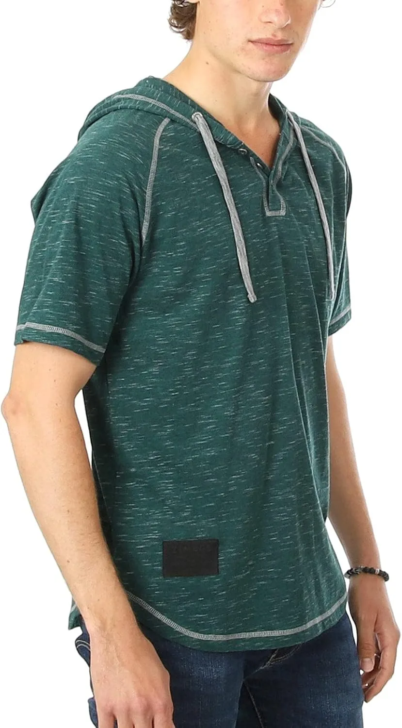 

ZIMEGO мужская худи с капюшоном и цветными блоками