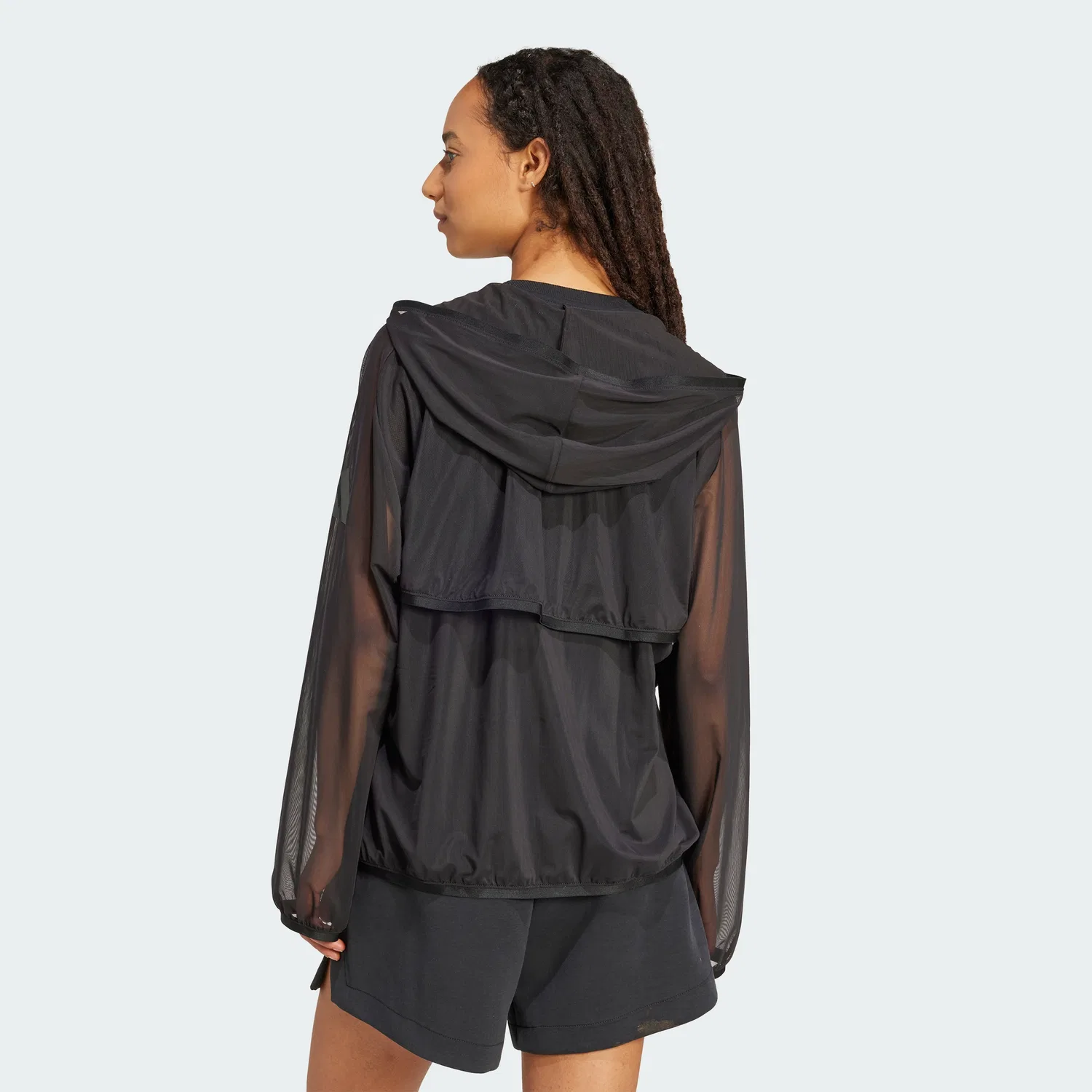 Женская толстовка на молнии All Szn Soft Luxe Mesh от Adidas — фото 2