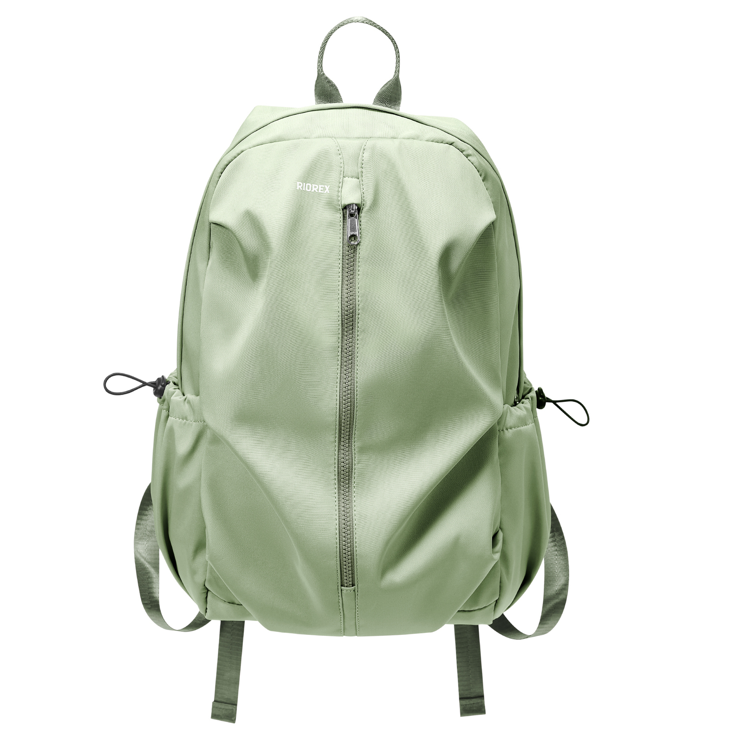 

RIOREX Тканевый компьютерный рюкзак для путешествий унисекс черный бежевый приглушенно-розовый серо-зеленый хаки, Gray Green