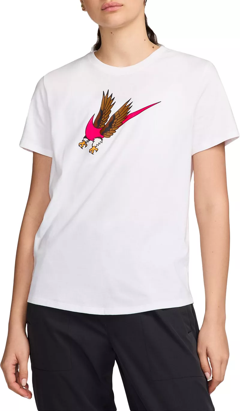 

Женская футболка Nike USA Essential Eagle, белый