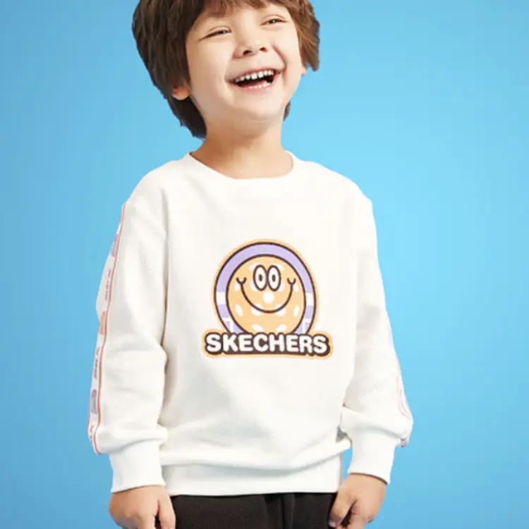 Свитшот Snow White Детский Skechers, Снежный — фото 4