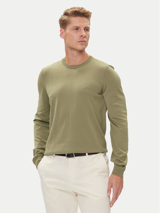 

Свитер regular fit Botto-L 50476364 Boss, зелёный