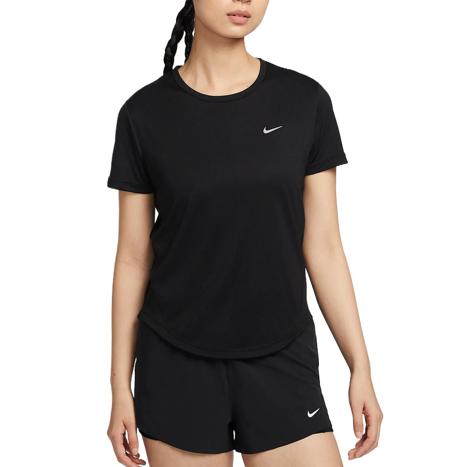 Nike Футболка Dri-Fit обычная женская Black — фото 3
