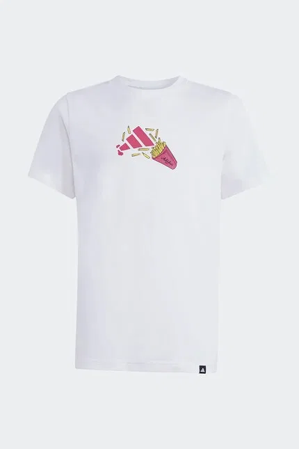 Футболка хлопковая Adidas, белый — фото 2