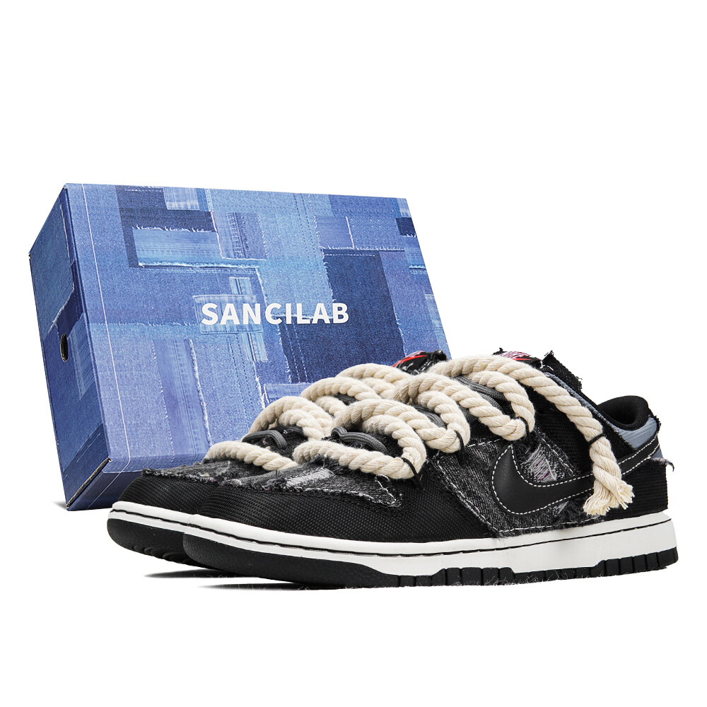 

Кроссовки Nike Dunk Skateboard Shoes Men Low-Top Black