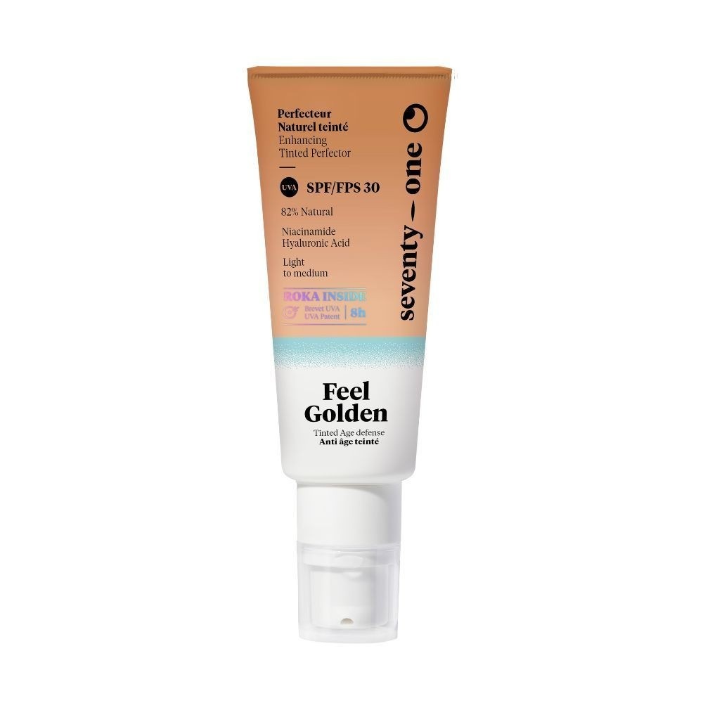 

Дневной крем feel golden Seventyone Percent, feel golden - cc cream spf30