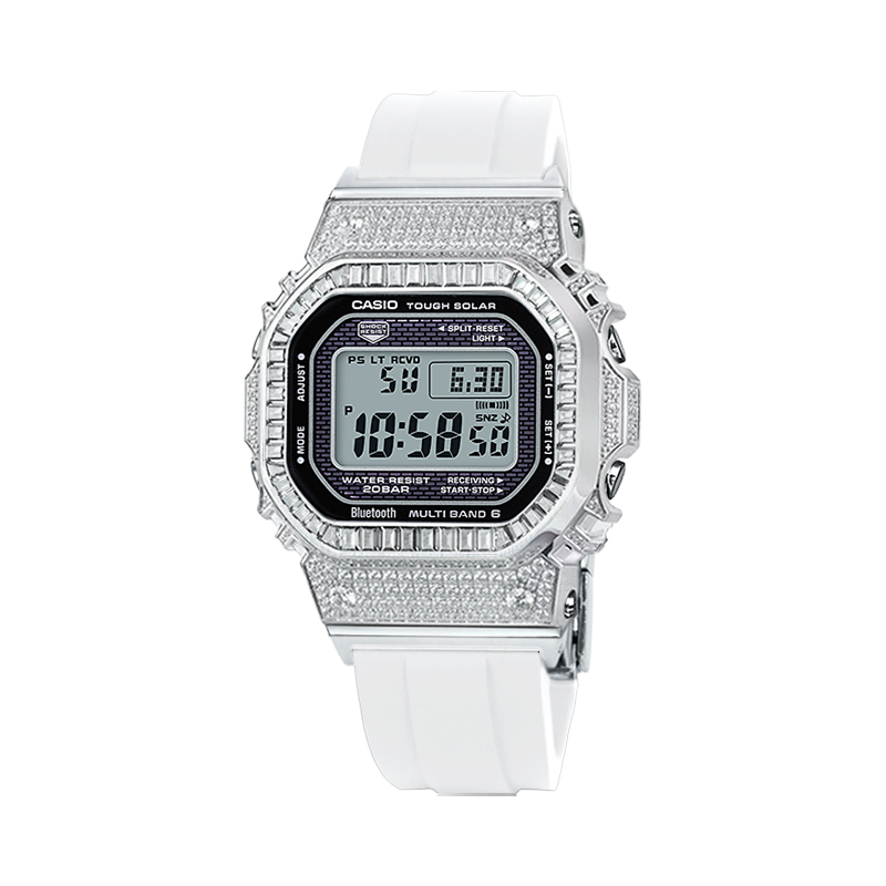 

Retrofit Series Solar Movement Resin Strap Watch Unisex Gray Dial CASIO