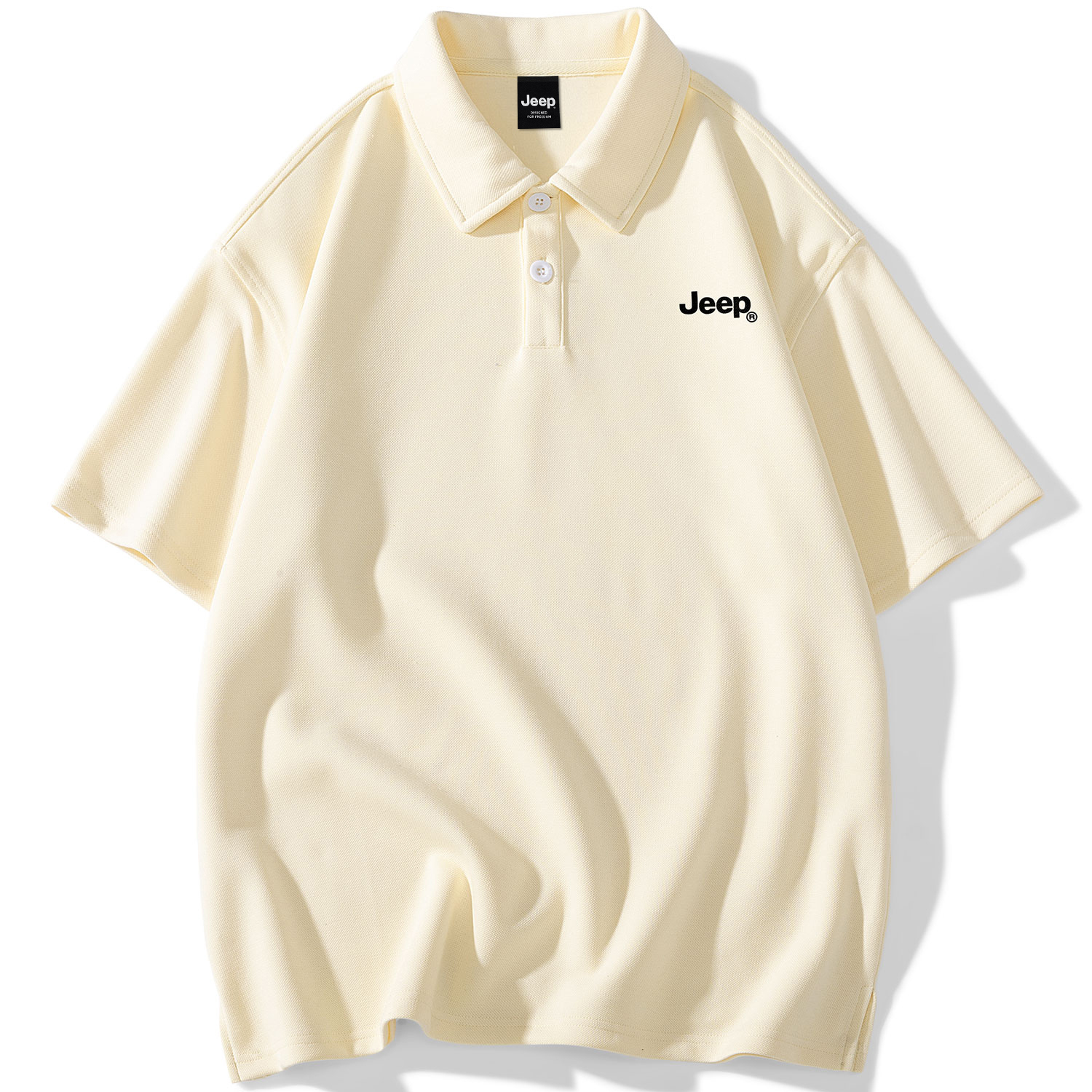 

Унисекс поло Jeep, бежевый