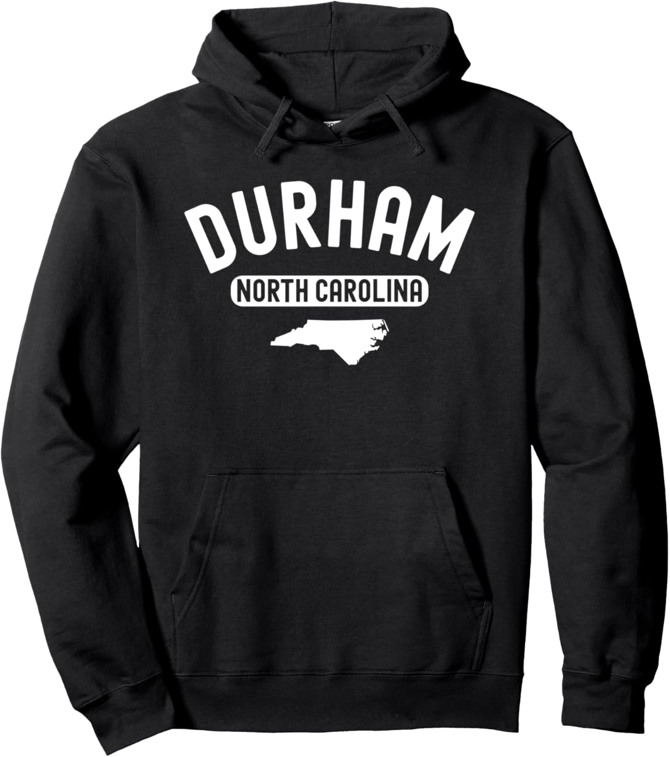 

Худи в винтажном стиле «Шарлотта Роли 919» (Durham North Carolina Vintage Retro Charlotte Raleigh 919 Hoodie) North Carolina Vintage Apparel, черный